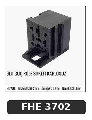 9LU GÜÇ ROLE SOKETİ KABLOSUZ