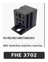 9LU GÜÇ ROLE SOKETİ KABLOSUZ