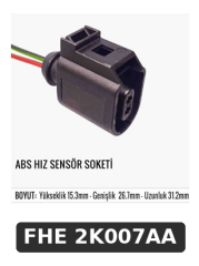 ABS HIZ SENSÖR SOKETİ