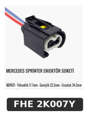MERCEDES SPRİNTER ENJEKTÖR SOKETİ