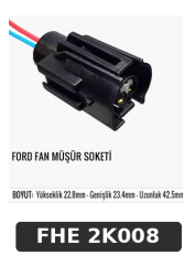 FORD FAN MÜŞÜR SOKETİ
