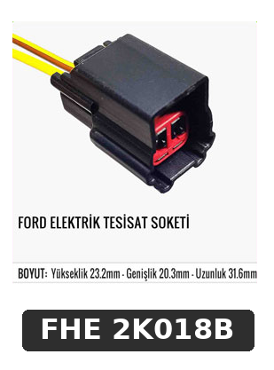 FORD ELEKTRİK TESİSAT SOKETİ