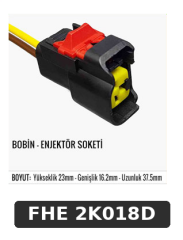 BOBİN - ENJEKTÖR SOKETİ