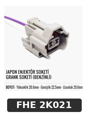 JAPON ENJEKTÖR SOKETİ. GRANK SOKETİ (BENZİNLİ)