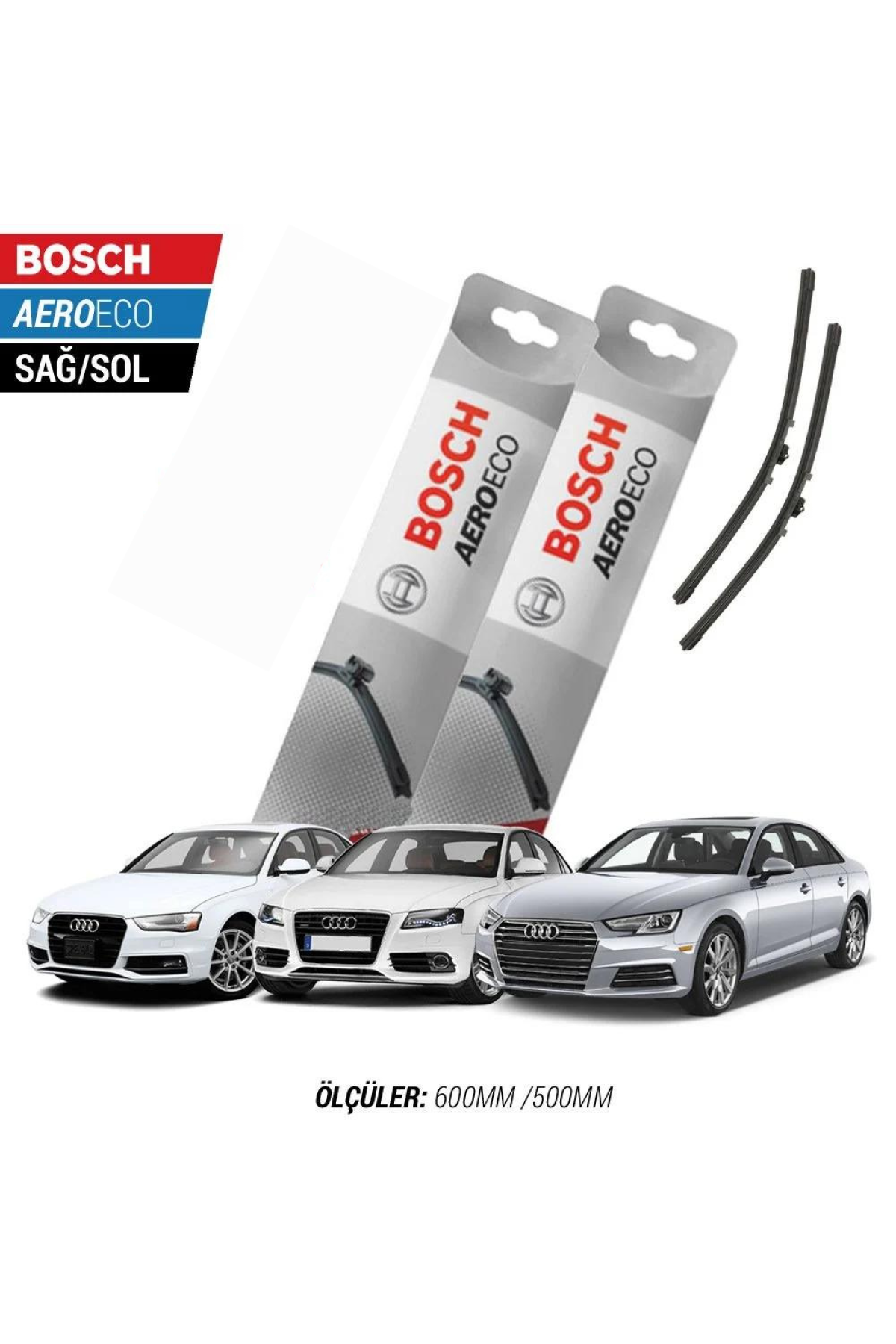 Audi A4 2015 Model Bosch Aeroeco Muz Silecek Takımı