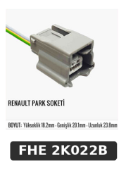 RENAULT PARK SOKETİ