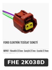 FORD ELEKTRİK TESİSAT SOKETİ
