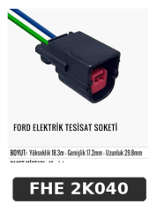 FORD ELEKTRİK TESİSAT SOKETİ