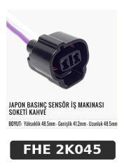JAPON BASINÇ SENSÖR İŞ MAKİNASI SOKETİ KAHVE