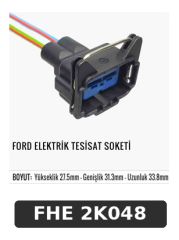 FORD ELEKTRİK TESİSAT SOKETİ