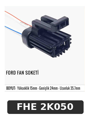 FORD FAN SOKETİ
