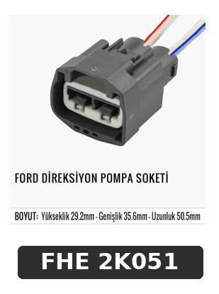 FORD DİREKSİYON POMPA SOKETİ