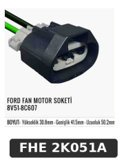 FORD FAN MOTOR SOKETİ 8V51-8C607