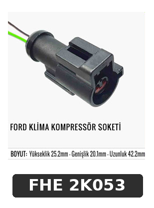 FORD KLİMA KOMPRESSOR SOKETİ