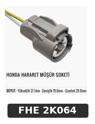 HONDA HARARET MÜŞÜR SOKETİ