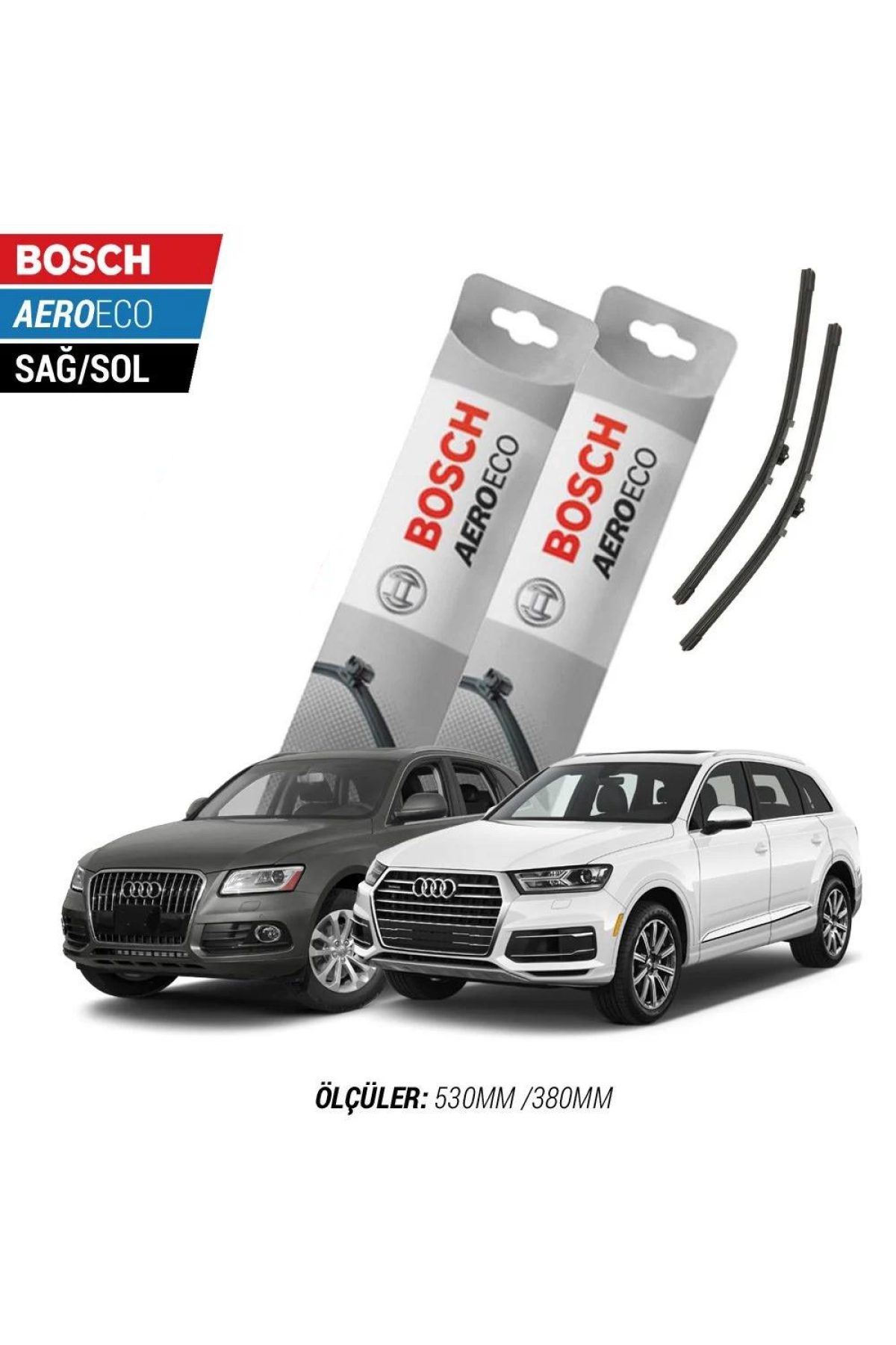 Audi Q5 2010 Model Bosch Aeroeco Muz Silecek Takımı