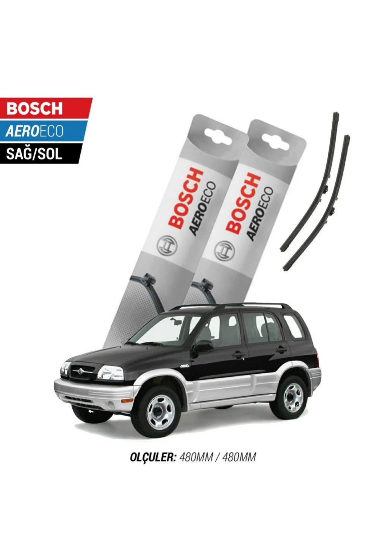 Suzuki Grand Vitara 1998 Model Bosch Aeroeco Muz Silecek Takımı