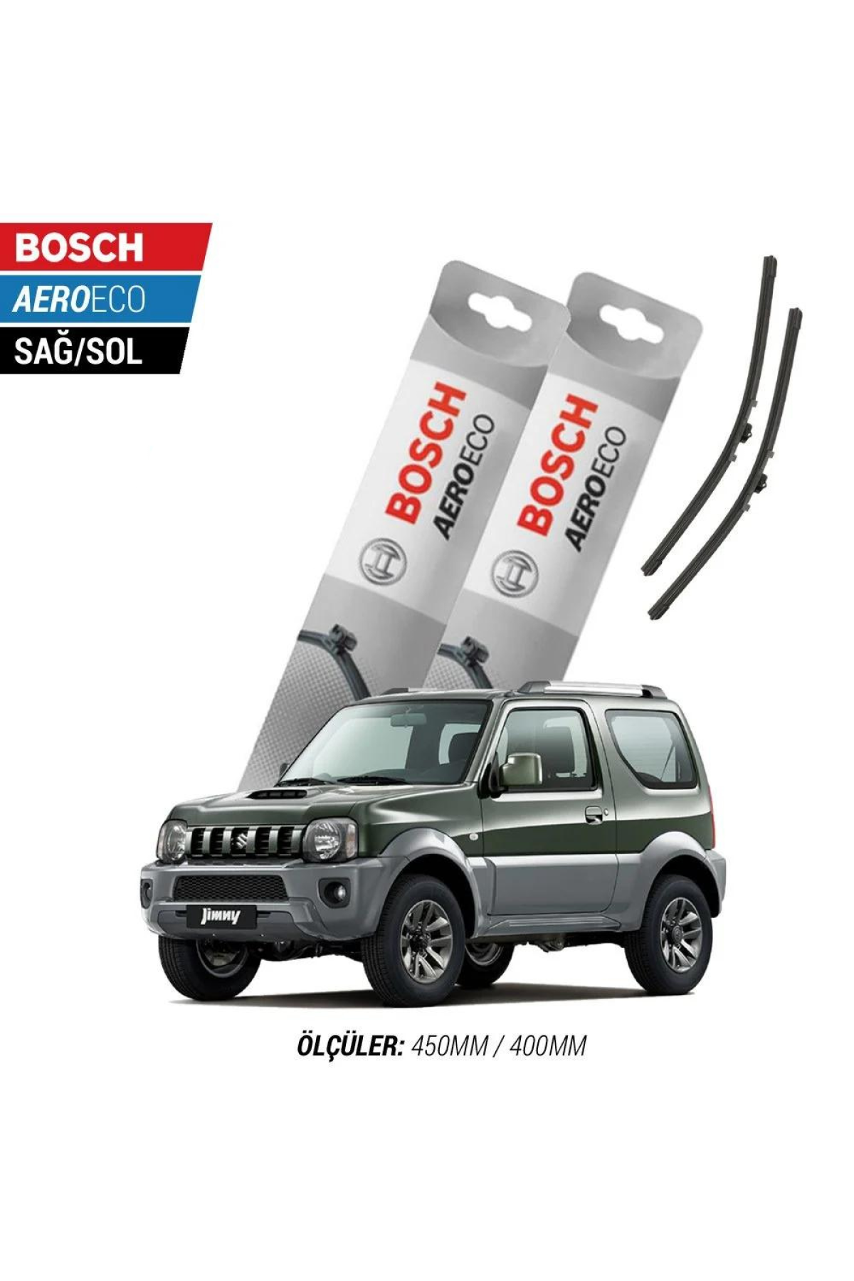 Suzuki Jimny 2011 Model Bosch Aeroeco Muz Silecek Takımı